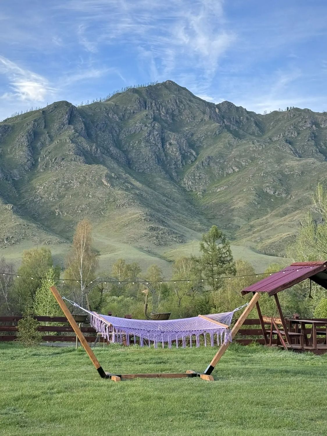 Панорама гор Алтая